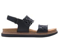 Clarks Arwell Glide, Sandale aux Femmes, Black Combi,
