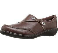 Clarks Femme Ashland Lane Q Mocassin, Redwood, 42.5 EU Étroit