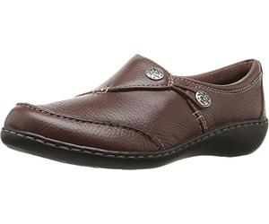 Clarks Femme Ashland Lane Q Mocassins à Enfiler, Séquoia, 37.5 EU