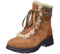 Clarks Femme Aveleigh Edge Bottes Tendance, Dark Tan Suede, 42 EU