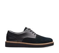 Clarks Femme Baille LaceMary Jane Flat, Noir, 35.5 EU