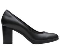 Clarks Femme Bayla Carly, Cuir Noir, 37 EU