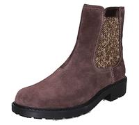 Clarks Femme Bleu Ciel Opale Bottes Tendance, Daim Marron foncé, 37.5 EU