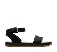 Clarks Femme Botanic Ivy Shoes, Nubuck Noir, 38 EU