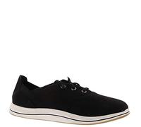 Clarks Femme Breeze Ave Basket, Noir/Toile, 41 EU