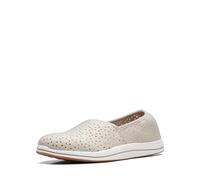 Clarks Femme Breeze Emily Mocassin, Light Taupe Synthetic, 41 EU