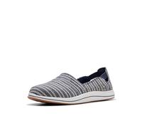 Clarks Femme Breeze Step II Mocassin, Bleu Marine, 36 EU