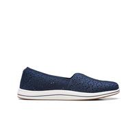Clarks Femme Brinkley Emily Semelle de Mocassin, Navy, 39.5 EU