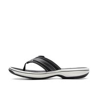 Clarks Femme Brinkley Sea Sandal, Synthétique Noir, 35.5 EU