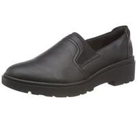 Clarks Femme Calla Rae Mocassins, Cuir Noir, 39 EU