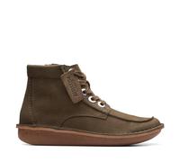 Clarks Femme Cèdre Amusant Botte Tendance, Vert Olive foncé, 42 EU