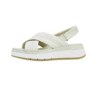 Clarks, Femme, Chaussures, Beige, Taille: 37 1/2 EU Sandales Plates à Brides Croisées Toscane