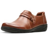 Clarks Femme Cheyn Madi Mocassin, Dark Tan Leather, 37 EU Large