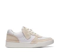 Clarks Femme Craft Cup Court Basket, Off White Combi, 42 EU