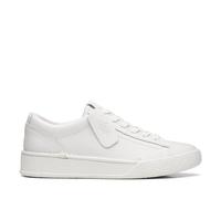 Clarks Femme Craftcup Walk Basket, Cuir Blanc, 37.5 EU