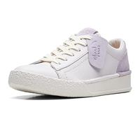 Clarks Femme Craftcup Walk Basket, White Lilac Lea, 42 EU