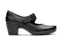 Clarks Femme Emslie Lulin Pompe à vêtements, Noir, 36 EU