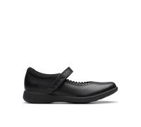 CLARKS Femme Etch Pure K., Black Leather, 34 EU