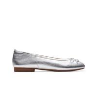 Clarks Femme Fawna Lily Ballerines, argenté, 41.5 EU