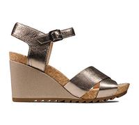 Clarks Femme Flex Sun Sandales Bride arrière, Gris (Stone Stone), 37 EU