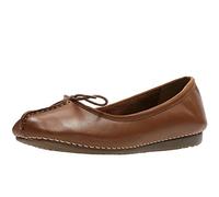 Clarks Shoes Freckle Ice Trend Ballet Pumps Marron EU 37 1/2 Femme