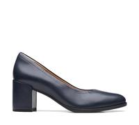 Clarks Shoes Freva55 Court Heel Shoes Bleu EU 38 Femme