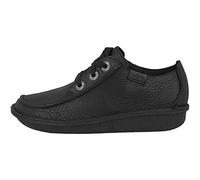 Clarks Femme Funny Dream Derbys, Cuir Noir, 42 EU