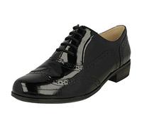 Clarks Femme Hamble Oak Béžová, Noir Black Pat, 39 EU