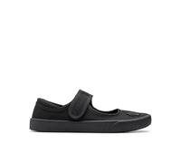 Clarks Femme Hopper Go Shoes, Black Fabric, 36 EU