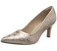 Clarks Femme Illeana Tulip Pompe, Cuir Dusty Rose Interest, 40 EU