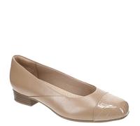 Clarks Femme Juliet Rise Ballerines, Beige, 42 EU Étroit