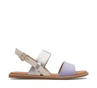 Clarks Femme Karsea Strap Sandales, Lilac Combi, 41 EU