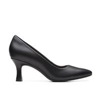 Clarks Mixte Kataleyna Gem Shoes, Black Leather, 39 EU