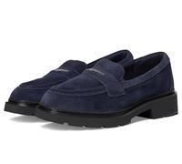 Clarks Femme Lauryl Step Mocassin, Daim Bleu Marine, 38 EU
