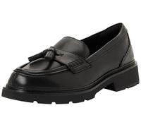 CLARKS Lauryl Tassel Black Leather 35