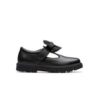 CLARKS Femme Lorcam Hope K., Black Leather, 33 EU