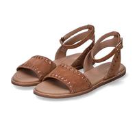 Clarks Femme Mai Maritime Sandale, Suède Camel, 39.5 EU