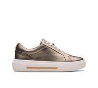 Clarks Femme Marche trémière Basket, métal, 37 EU