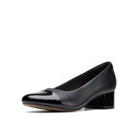 Clarks Femme Marilyn Sara Escarpins, Combinaison synthétique en Cuir Noir, 40 EU Large