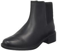 Clarks Femme Maye Palm Bottine Chelsea, Cuir Noir, 41 EU