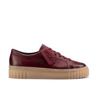 Clarks Femme Mayhill Walk Basket, Cuir Bordeaux, 37 EU