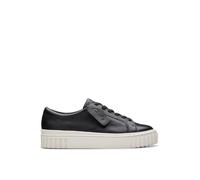 Clarks Femme Mayhill Walk Basket, Black Leather, 42 EU