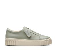Clarks Femme Mayhill Walk Zapatillas, Light Green Lea, 37.5 EU