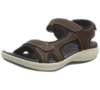 Clarks Femme Mira Bay Sandales, Marron, 39 EU