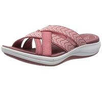 Clarks Femme Mira Grove Tongs, Rose, 38 EU
