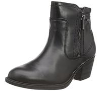 Clarks Bottines Chukka Neva Zip Wp pour femme, Cuir noir, 39 EU