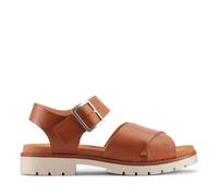 Clarks Femme Orinoco Cross Sandale, Tan Leather, 42 EU