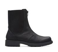 Clarks Femme Orinoco2 Up Botte Tendance, Black Leather, 42 EU