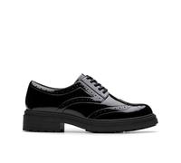 CLARKS Femme Orinoco3 Derby, Black Pat, 42 EU