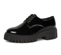 Clarks Femme Page Walk Basket, Black Pat, 39 EU